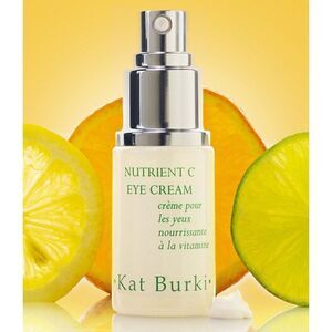 NIB Kat Burki Nutrient-C Eye Cream, Full Size 0.5 oz / 15 ml